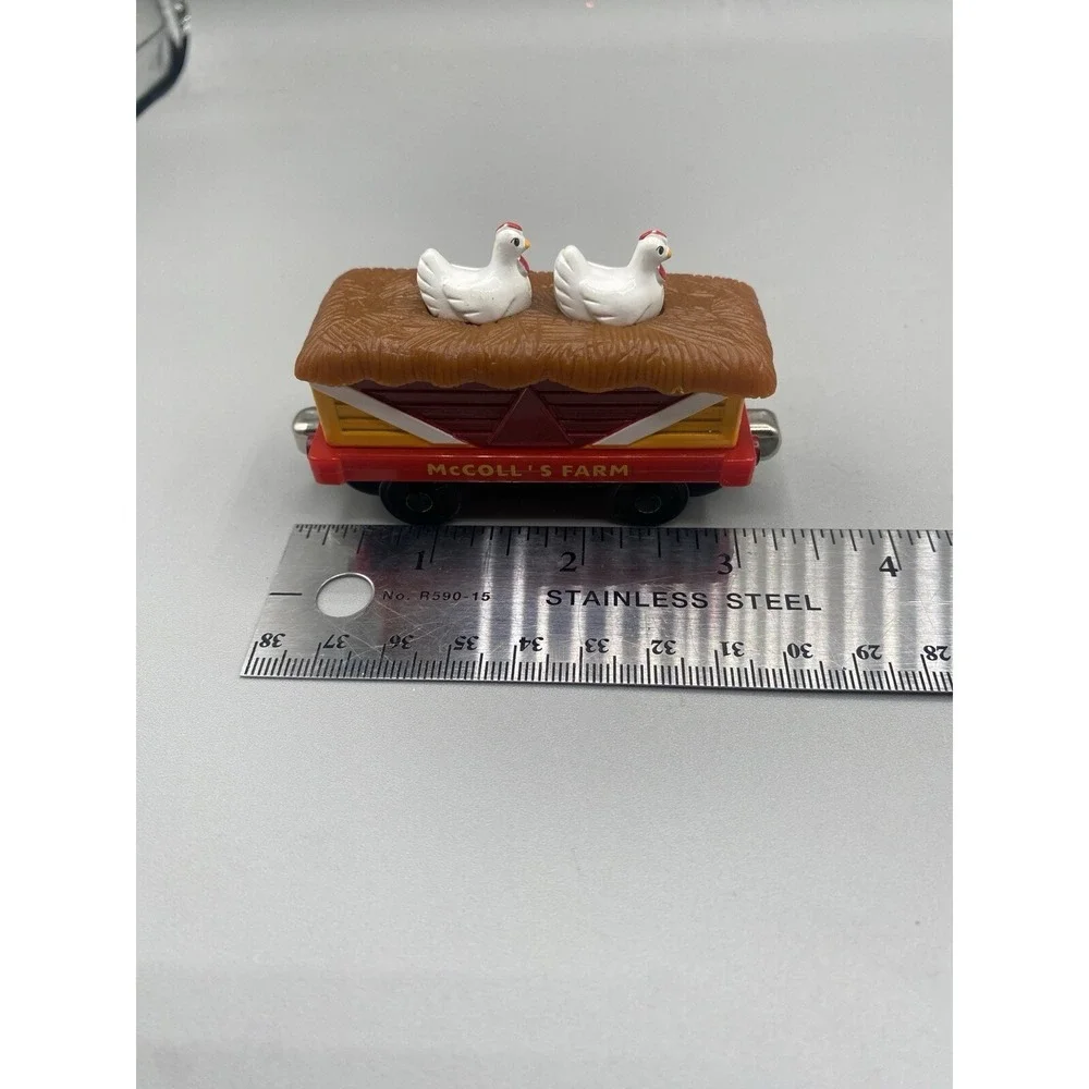 McColl's Farm Thomas & Friends Train Chicken Car Egg Take N Play Toy Farm Car